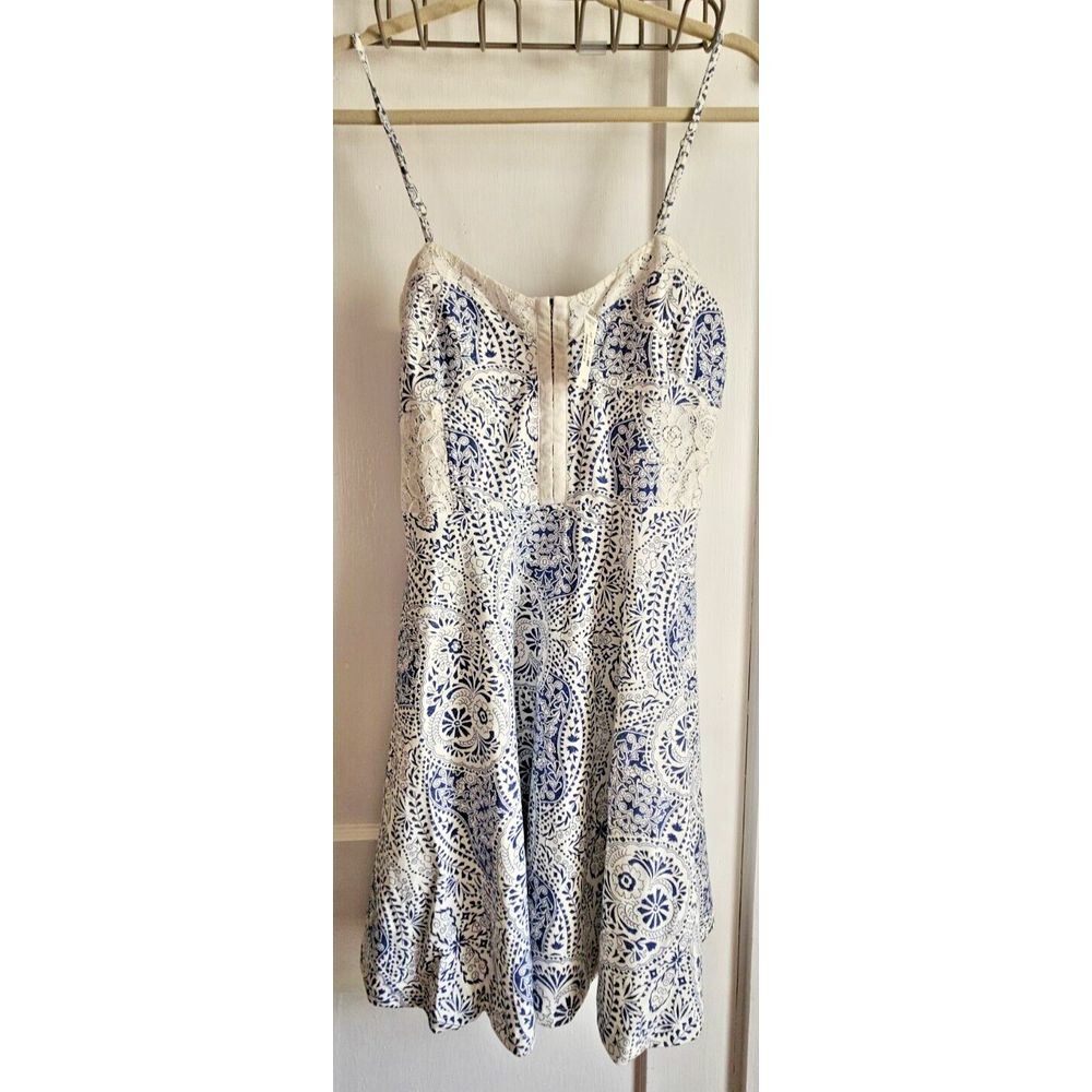 NWT Aeropostale corset like top laced cotton dress‎ spaghetti strap women Sz XL